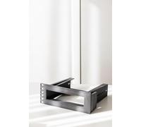 2U - Soporte de montaje en rack para MinisForum MS-01 de 19 pulgadas, impresión 3D para armario de red y Homelab (negro, para 1 lado izquierdo)