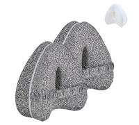 2ud Almohada Ortopédica para Pierna y Rodilla, Cojín Ergonómico con Espuma Viscoelástica, Almohada para Dormir Posicionadora para Embarazadas Alivia Dolores de Piernas, Cadera y Articulaciones.