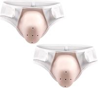 2ud Calzoncillos Transpirables Post Circuncisión para Niños, Ropa Interior Protectora Circuncisión, Pantalón Recuperación Quirúrgica, Calzoncillos Convalecencia para Uso Diario(MIDDLE CHILD SIZE)