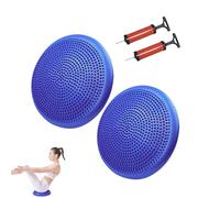 2Ud. Cojín de Equilibrio. Disco de Yoga, Pilates, Fitness Antideslizante de Aire. Almohada Inflable para Mejorar la Postura. Disco para Entrenar la Estabilidad.