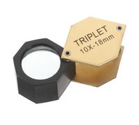 2Ud Lupa Metálica Plegable Para Joyas Y Reparaciones