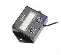 2Ud Tacómetro Digital Para Negro Con Medidor De Horas LCD