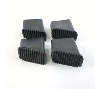 2uds/4uds Accesorios Especiales para Escalera Plegable Cubierta Cuadrada para Pies Diámetro Interior 0.78*1.57 pulgadas Antideslizante Pie Regular 0.78x1.57 pulgadas Patas Negras Base Inclinada