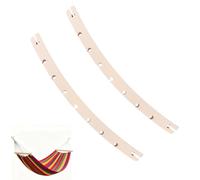 2uds Barras Separadoras Desmontables para Hamaca, Barras Transversales de Madera Duraderas y Resistentes Hamaca Ideales para Patio Jardín o Camping Al Aire Libre