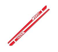 2uds Etiqueta engomada de la etiqueta de la falda lateral del coche,Etiqueta engomada de la Falda de la Raya Lateral de la Puerta del Coche Compatible con Clase C W204 W205 C180 C280 C300 C320C350/AMG