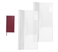 2uds Fundas Transparentes Agenda para Hobonichi, 20,8x19,8cm Tamaño Funda Protectora Transparente e Impermeable Compatible con Hobonichi
