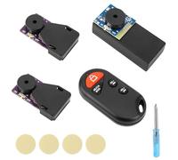 2uds Generadores Ruido Grillo y Máquina Ruidos Molestos Control Remoto, 16 Sonidos Pitido Dispositivo Broma Accesorios Broma Ocultos para Regalo Chiste Fiesta Casa Coche (Morado, Azul)