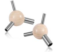 2uds Herramienta para Ojos de Seguridad 3 en 1, Herramienta Auxiliar para Colocar Ojos de Muñecas en 3 Tamaños Ojos de Seguridad para Crochet Amigurumi Instalación Ojos de Animales Peluche