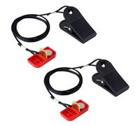 2uds Llave de Seguridad para Cinta de Correr, Imán para Cinta de Correr Treadmill Key para AFG Horizon T101 T102 T103 T202 T203 TR5,0 7,0AT T8S T7,1 Accesorios para Cintas de Correr
