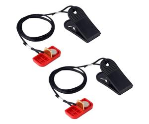 2uds Llave de Seguridad para Cinta de Correr, Imán para Cinta de Correr Treadmill Key para AFG Horizon T101 T102 T103 T202 T203 TR5,0 7,0AT T8S T7,1 Accesorios para Cintas de Correr