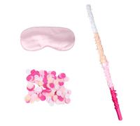 2uds Palitos de Piñata, Rosa Palitos de Piñata con Venda y Confeti para Niños Adultos Celebraciones y Eventos