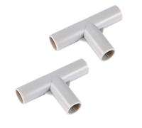 2uds Piezas de Parque Infantil para Bebes Junta en Forma de t, Conectores Repuesto para Parques Infantiles 1,9cm Diámetro Interior 3 Vías Accesorios Parques Infantiles para Patio Juegos Bebés