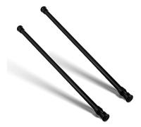 2uds Rejas de Seguridad para Ventanas, Barras Seguridad para Ventanas Ajustable de 40cm Protector de Ventana Fijo Reja Antirrobo Ventana Protectores de Ventana para Mayor Seguridad (Negro)