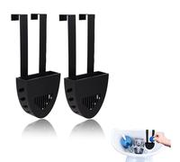 2uds Soportes Pastillas Limpieza Tanque de Inodoro, Soportes Colgantes Premium Pastillas de Inodoro para Interior Tanque Accesorios Baño Prácticos Compatibles con Vacplus