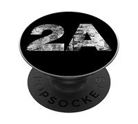 2Un artículo Grunge de la Segunda Enmienda PopSockets PopGrip Adhesivo