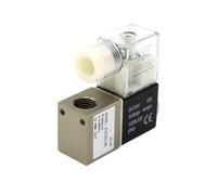 2V025-08 Normally Open 12V 24V 220V 1/4" BSP 2 Way 2 Position Air Solenoid Valve 2V025-08 Pneumatic Control Valve(With 6MM,2V025-08 AC220V)