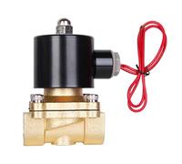 2W Electric Solenoid Valve 1/4"; 3/8"; 1/2"; 3/4" Normally Closed Pneumatic for Water Oil Air 12V 24V 220V 110V(2W160-15(DN15),DC24V)