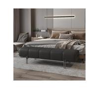 2WFYJNITP Asiento Acolchado Taburete de Extremo Cama, Taburete Delantero for Dormitorio, sofá, Cuero Reposapiés