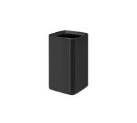 2WFYJNITP Cubierta de cocina Bote de basura acero inoxidable con tapa abierta, apto for el hogar, la cocina y oficina para Office(Negro)