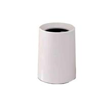 2WFYJNITP Cubierta de cocina Cubo De Basura Opcional Cuatro Colores For Uso Doméstico, Gran Capacidad, Sala Estar, Dormitorio, Baño para Office(Blanco,Medio)