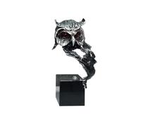 2WFYJNITP Estantería Abstract Sculpture Modern Art Statue with Marble Base for Home Decor Escritorio(Gold)