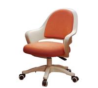 2WFYJNITP Sillas ejecutivas Silla de Escritorio for Oficina en casa for Mujeres pequeñas, Altura Asiento Ajustable, Silla for Juegos, ergonómica Soporte Lumbar(Orange)