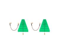 2X 1.35GHz-9.5GHz 8X10Cm UWB Ultra Wideband Log Periodic Antena 5-6Db 15W SMA Adaptador Hembra