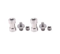 2X 1/4 Pulgada 3/8 Tornillos de Trípode A Base Lampara Adaptador Soporte Cámara Paraguas
