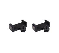 2X 1/4 Pulgada Adaptador de Tornillo para Zapata Caliente de Flash Montaje Trípode Sostenedor de Clip de Teléfono para Cámara Réflex Digital