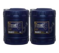 2x 10 Litro MANNOL Aceite Motor Hipoide 80W-90 Api Gl 4 5 Ls Aceite Universal