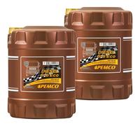 2x 10 Litro pemco Diesel G-6 Uhpd 10W-40 Eco Api CI-4 / Sl aceite motor