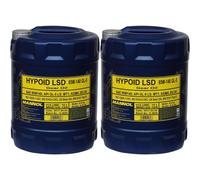 2x 10 Litros MANNOL Aceite De Transmisión Hipóides LSD 85W-140 API GL-5 LS