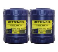 2X 10 Litros Original MANNOL Aceite De Cadena Kettenöl