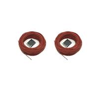 2X 12K HEAT 50M 12K 33Ω/M Cable Calefactor de Fibra de Carbono Cable Calefactor de Piso de 3MM Cable Calefactor de Silicona de Alta Temperatura