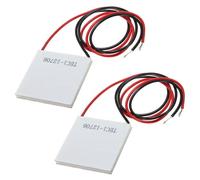 2X 12V 5.8A 65W TEC1-12706 Refrigerador Termoelectrico Modulo de Placas de Peltier de Enfriamiento 40X40mm