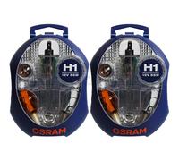 2x 12V 55W Ersatzlampen-Box Osram H1+P21W+PY21W+P21 / 5W+R5W+W5W Bombilla