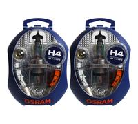 2x 12V 60/55W Ersatzlampen-Box OSRAM H4+P21W+PY21W+P21 / 5W+R5W+W5W Bulbo