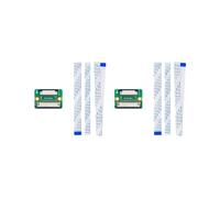 2X 15pin to 22pin Adapter Board Display Cable and CSI Camera Cable Adapter Board for Raspberry Pi 5