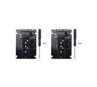 2X 2 En 1 Ngff M.2 B + M Llave Mini PCI-E A Msata Ssd SATA Iii Tarjeta Adaptador para / 2230/2242/2260 22X80 M2