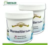 2x 200ML Marmota Ungüento para Músculos Y Articulación Inntaler Naturprodukte
