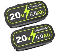 2X 20V 5.0Ah Goodexo WA3551 batería de Repuesto para Worx batería 20V WA3553 WX166.4 WA3572 WX390 WU268 WX372.1 WX800 WG259E WA3760 para Worx Herramientas eléctricas sin Cable