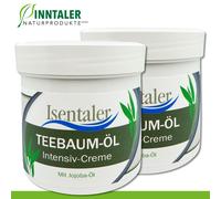 2x 250ML Isentaler Aceite de Árbol Del Té Intensiv-Creme Jojoba Inntaler