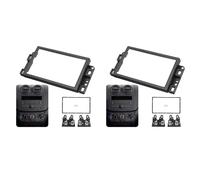 2X 2Din Coche Radio Fascia CD DVD Audio Cuadro de Mandos del Panel para Captiva / Lova / Gentra / AVEO
