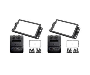 2X 2Din Coche Radio Fascia CD DVD Audio Cuadro de Mandos del Panel para Captiva / Lova / Gentra / AVEO