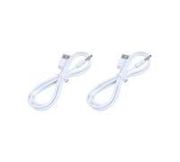 2X 3.5 mm Enchufe Audio Aux Zu Usb 2.0 Enchufe Cable de Carga del Adaptador 1M