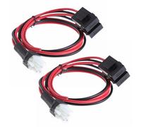 2X 30A Fusible 6 Pines Cable Cuerda de Fuente de Alimentacion de Onda Corta para FT-857D IC-725A 1 Metro