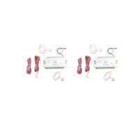 2X 32CH ES32 Sensor PIR Controlador de Luz de Escalera Cuerpo Humano Interruptor Inductivo Infrarrojo Control de Lámpara de Escalera para Un Solo
