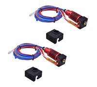 2X 3D Metal Completo J-Cabezal CR10S PRO Hotend Extrude Hot End Kit para -3 Pro CR10 10S Bowden Extrusora 24V