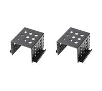 2X 4-Bay 3.5 Pulgada Una 2.5 Pulgada Disco Duro Caddy Soporte de Adaptador de Montaje Interno Soporte de Aleación de Aluminio Soporte MóVil