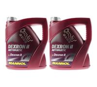 2x 4 Litro Original Mannol Aceite Mecanismo Automático Dexron II Automatic